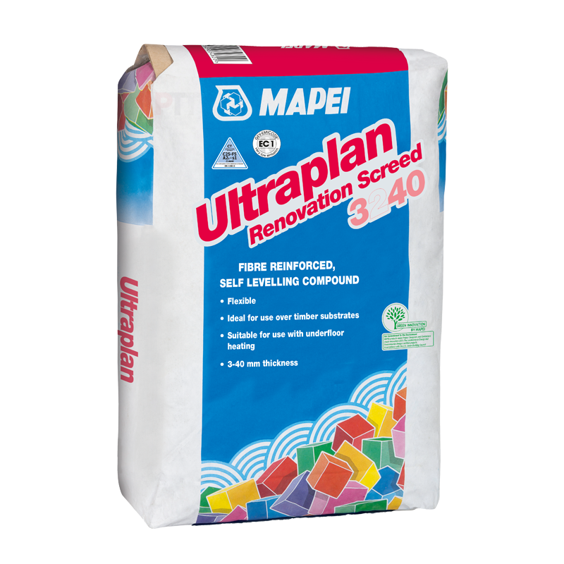 Mapei Ultraplan Renovation Screed 3240 Fibre Reinforced Self Levelling Compound 25kg